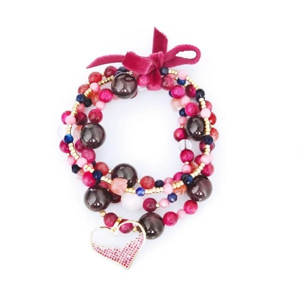 Regal Raspberry Brazalete Raspberry Heart - Inusual Regalos