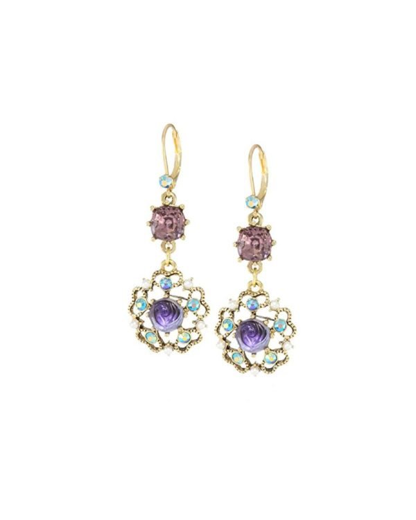 Arete Malva Betsey Johnson - Imagen 1