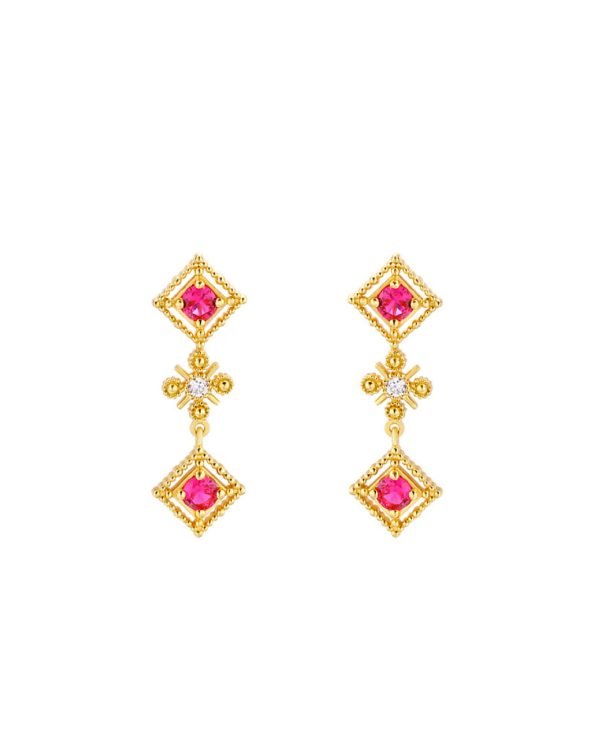 Set Amelia aretes/pulsera - Imagen 1