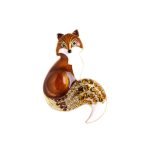 Broche Zorro Rojo