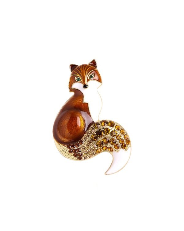 Broche Zorro Rojo - Imagen 1