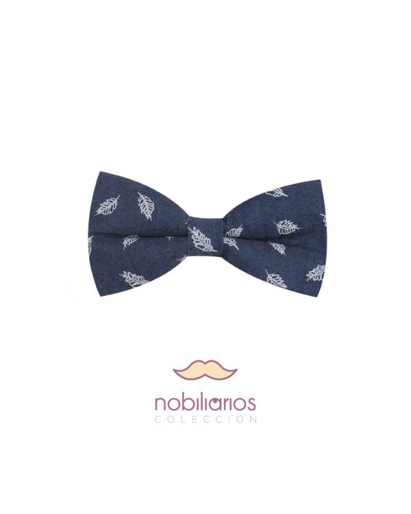 Corbatín Denim Bosque - Imagen 1