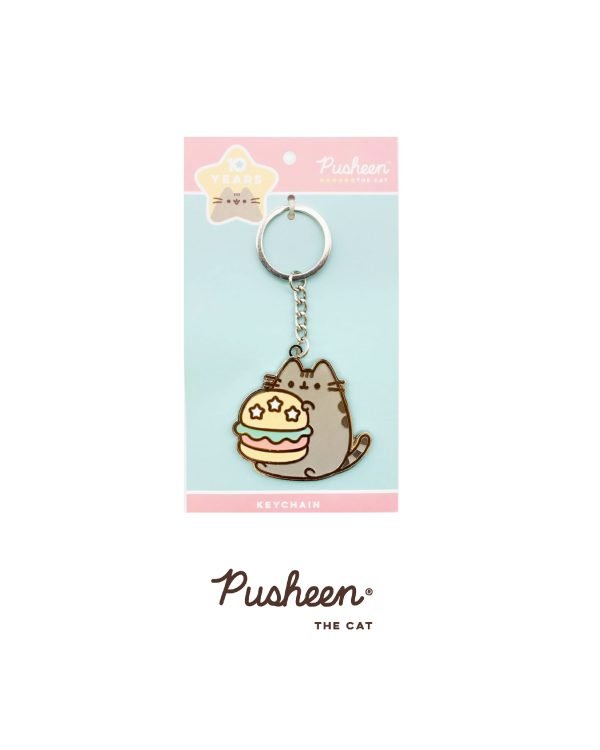 Llavero Pusheen Hamburguesita - Imagen 1