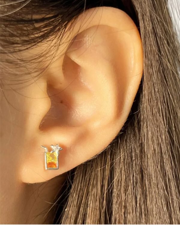 Aretes Cocktail Cosmo - Imagen 2