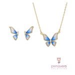 Set Mariposa Azul