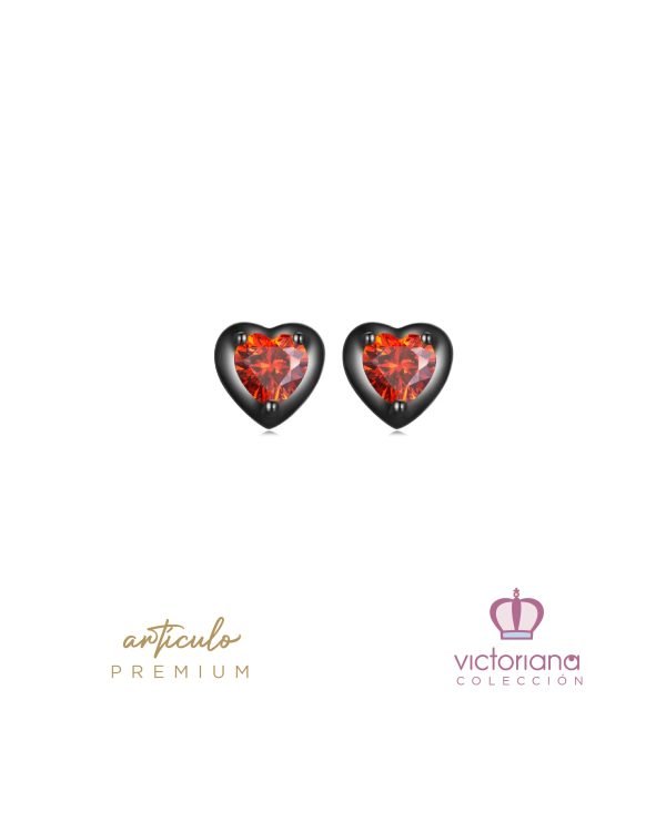 350-ffbff2b2-8473-4aaf-aee7-eeabd3b20ed5.jpg Arete Mini-Studs Corazón - Imagen 1