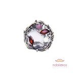 Broche Corona Gris