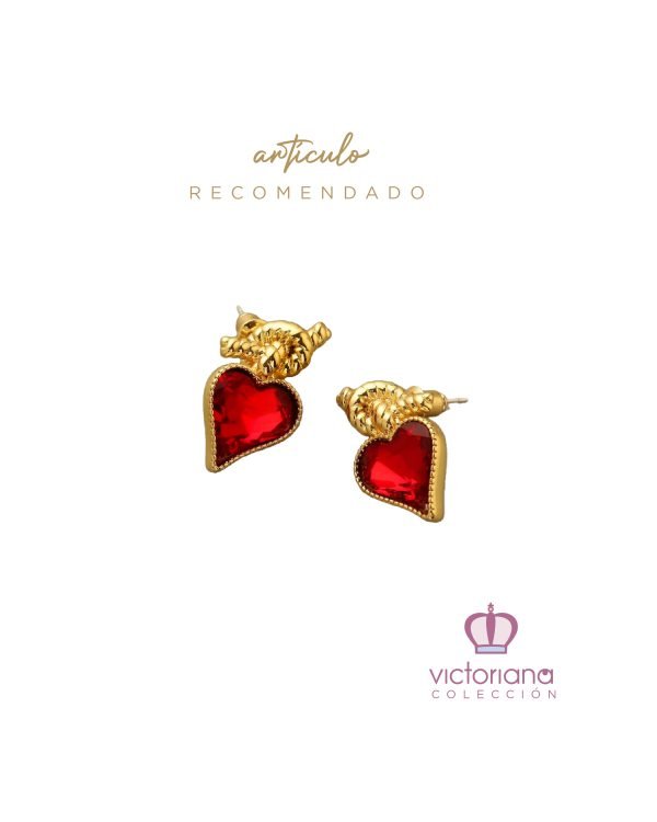 Arete Corazón Luxo - Imagen 1
