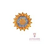 Broche Girasol Brillos