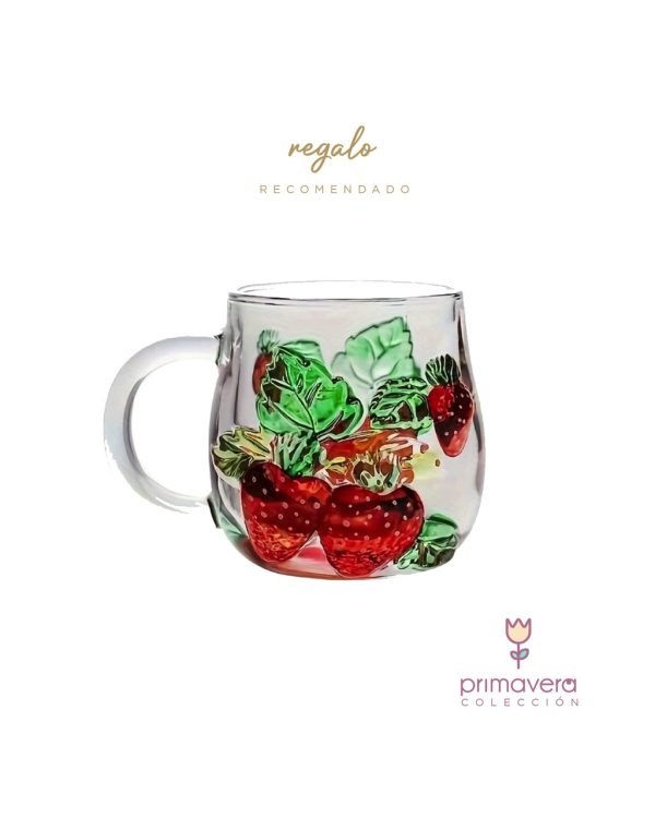 Set de Tazas Fresa - Imagen 1