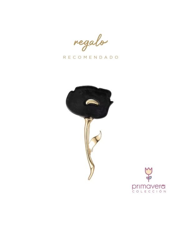 Broche Flor Poppy - Imagen 3