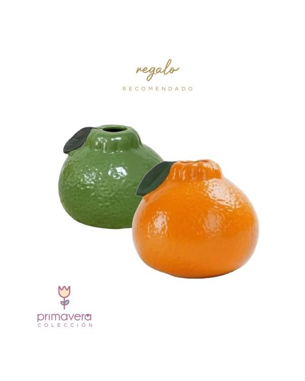 Mini Florero Lima-Naranja - Imagen 1