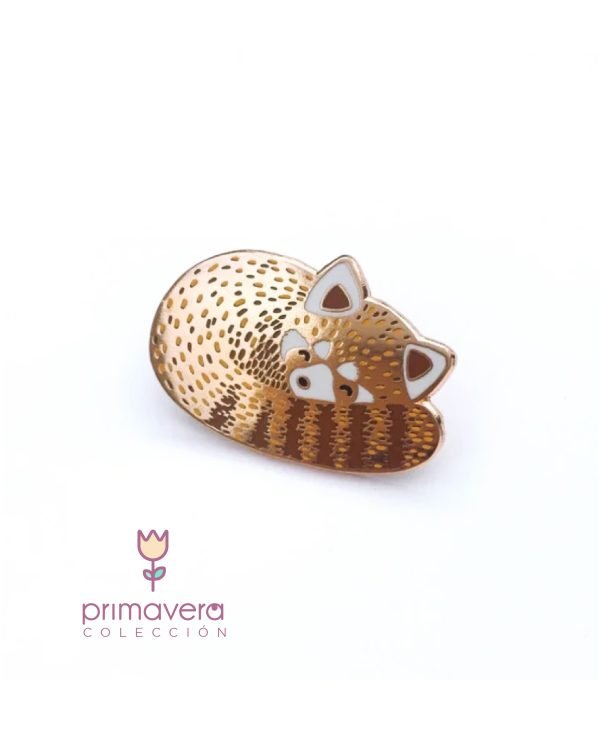 Pin Panda Rojo - Imagen 1