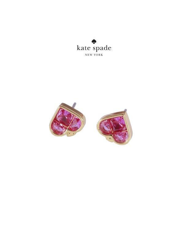 Aretes Fucsia k.Spade - Imagen 1