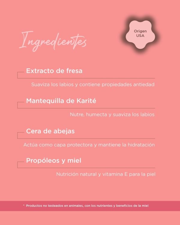Lipcare, My Bee Balm/Strawberry - Imagen 2