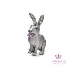 Broche Conejo Gris