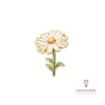 Pin Botánica Margarita