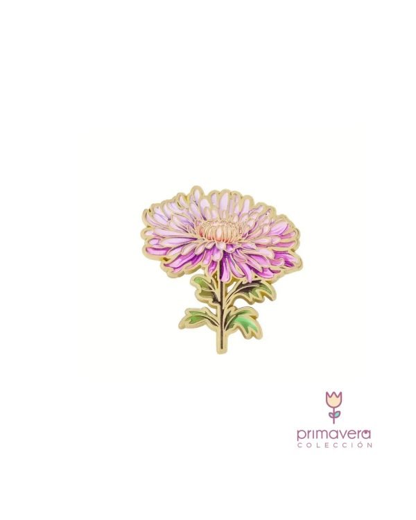 Pin Botánica Zinnia - Imagen 1
