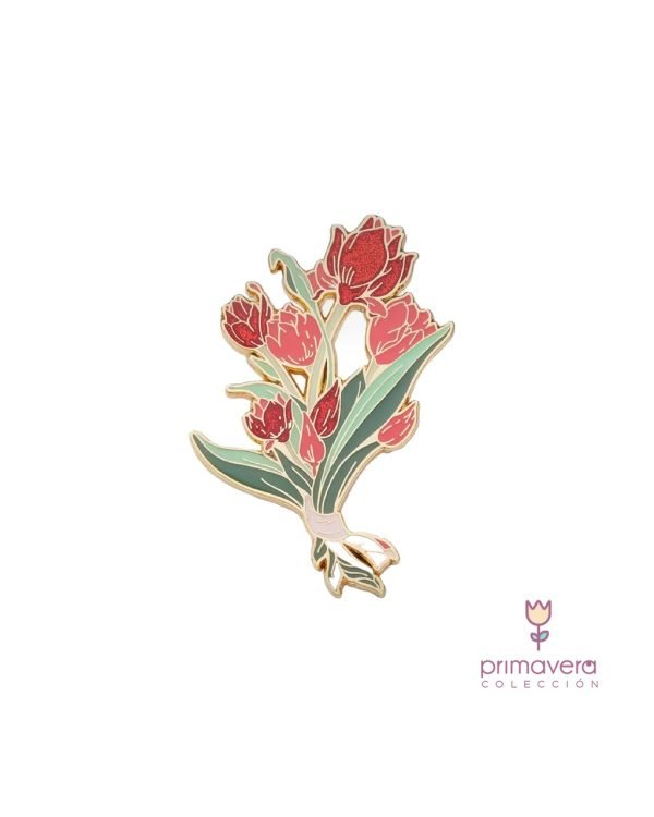 Pin Botánica Tulipán - Imagen 1