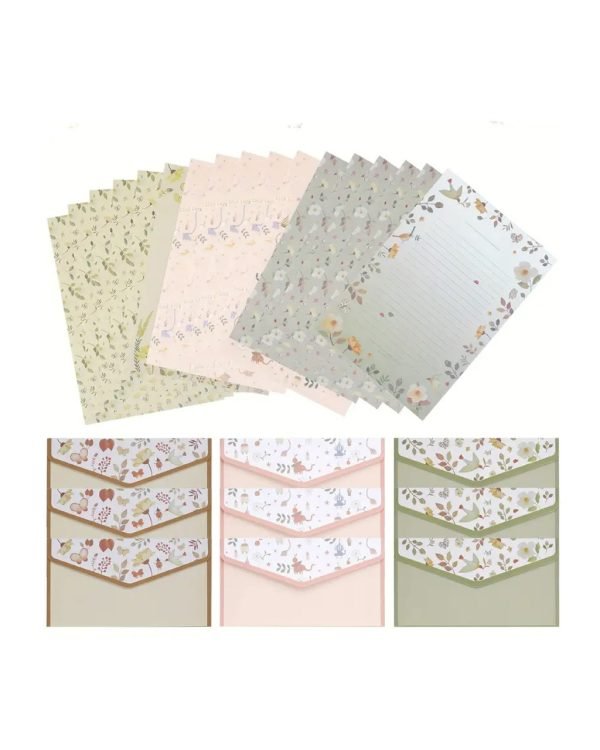 Papel Carta Bosque, set x 3 motivos - Imagen 1