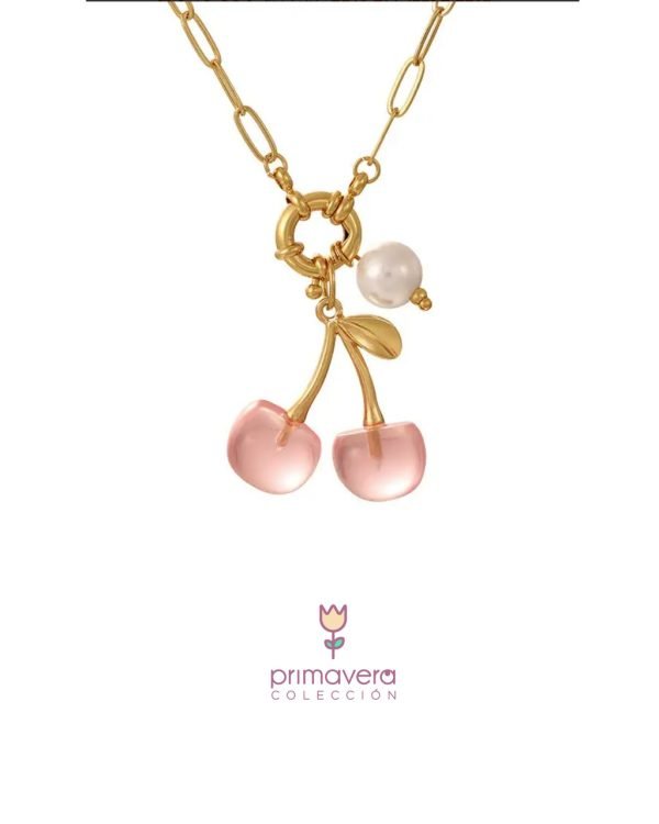 Collar Cristal Cherry - Imagen 1