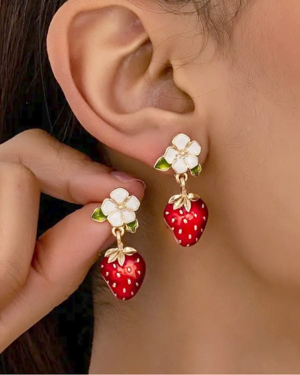 Aretes Fresa - Imagen 2