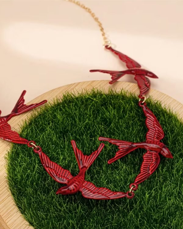 Collar Golondrinas (gargantilla) - Imagen 2