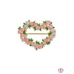 Broche Corazón Victoriano