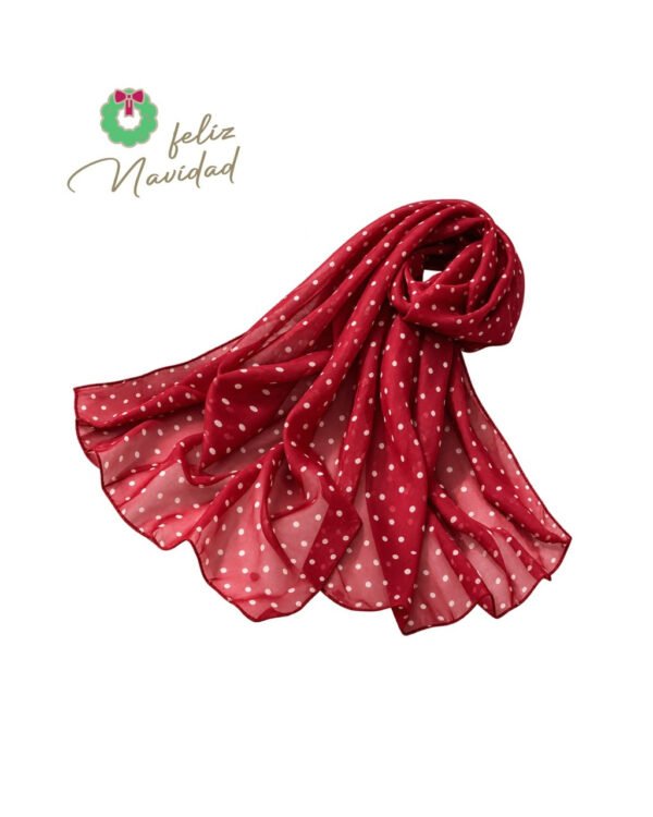 Bufanda Red Dots - Imagen 1
