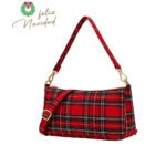 Bolsito Tartan Rojo