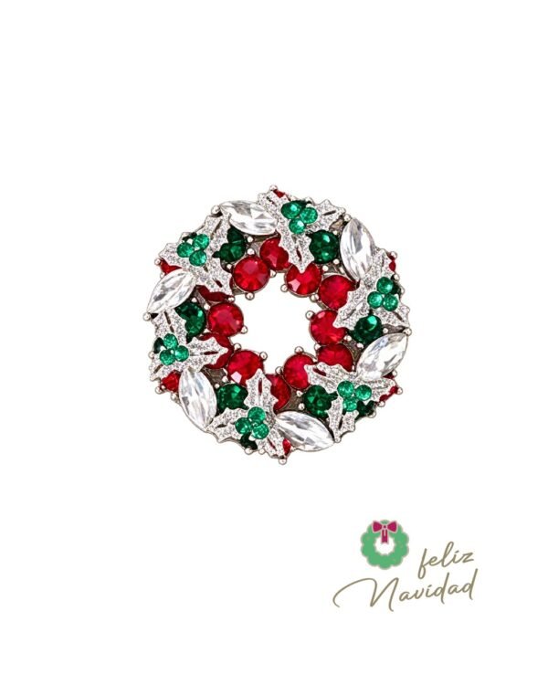 Broche Corona Brillos - Imagen 1