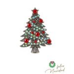 Broche Árbol Shine