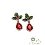 Aretes Gota Navideña