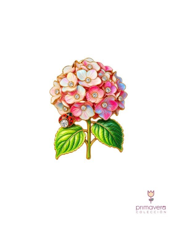 producto-ef051d42.jpg Broche Rama de Hortensia - Imagen 1